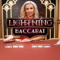 Lightning Baccarat game screenshot